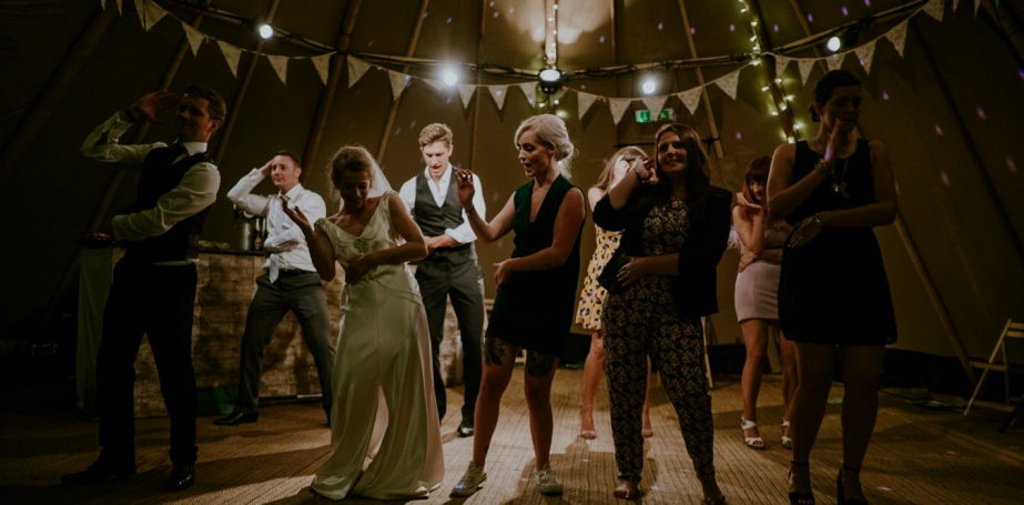 guests dancing